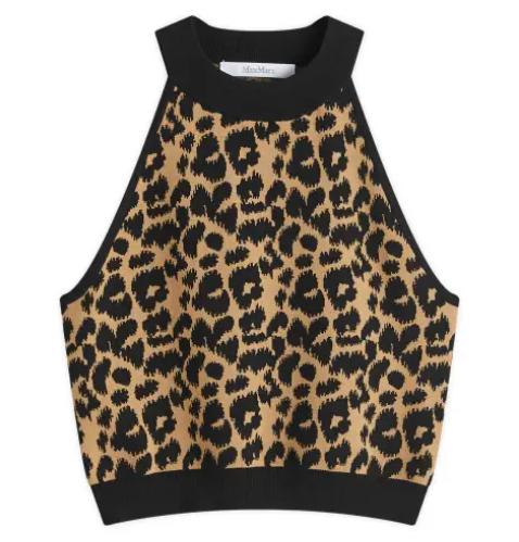  막스마라 스웨터 2421366061600TENNA007 BROWN BLACK - MAX MARA