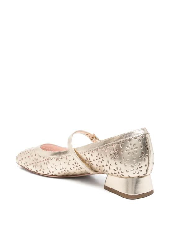 25SS 로저비비에 플랫 슈즈 RVW76441260KACG005 DORADO - ROGER VIVIER