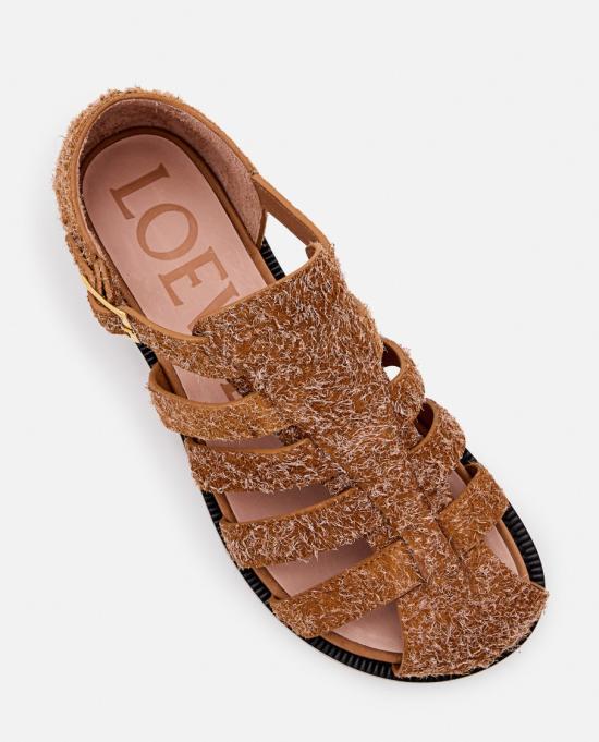  로에베 샌들 L814465X912530 Brown - LOEWE