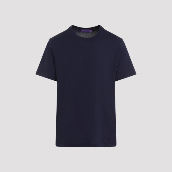 24FW 랄프로렌 퍼플라벨 반팔 티셔츠 790508153015 CLASSIC BLUE - RALPH LAUREN PURPLE LABEL