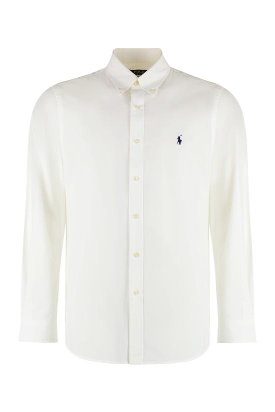 24FW 폴로 랄프로렌 긴팔 셔츠 710928255 002 White