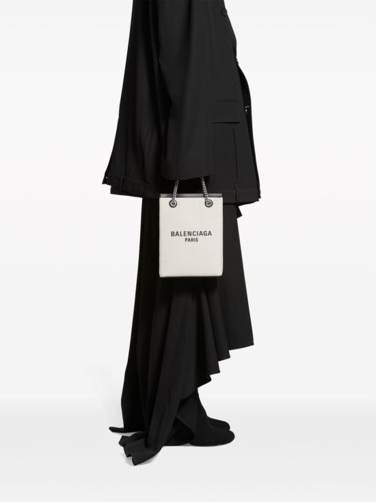  발렌시아가 듀티 프리 폰 홀더 7613032AAOK9260 Beige - BALENCIAGA