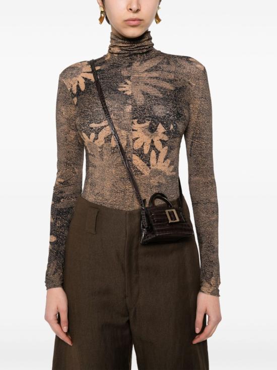  보위 토트백 BOBBYCHARMCROCEMBOSSEDCSCSDBLACK - BOYY