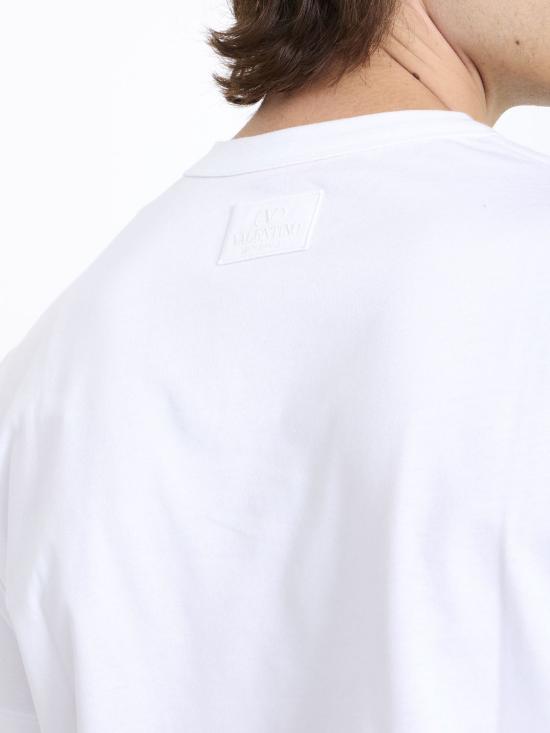  발렌티노 가라바니 반팔 티셔츠 4V3MG13A9VE 0BO WHITE - VALENTINO GARAVANI