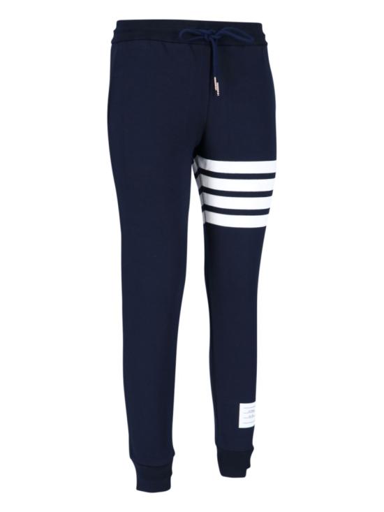  톰브라운 클래식 루프백 엔지니어드 4바 스웨트팬츠 FJQ001A 00535415 Blue - THOM BROWNE