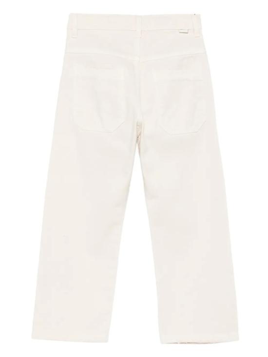 25FW [주니어] 파올로페코라 스트레이트 팬츠 PP4122 BURRO White - PAOLO PECORA