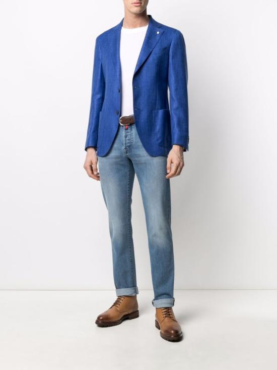 25FW 루이지 비안끼 자켓 2561525216 Blue - LUIGI BIANCHI