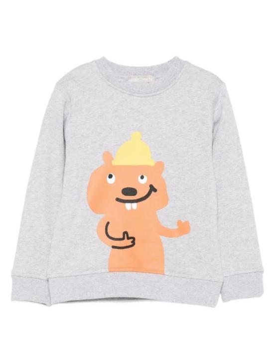 25FW [주니어] 스텔라 맥카트니 트레이닝 상의 TX4S20 Z0453 807 Grey