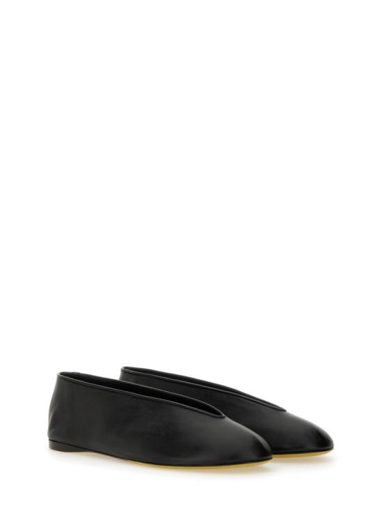 25SS 모스키노 플랫 슈즈 MA11010C1M MA0000 Black - MOSCHINO
