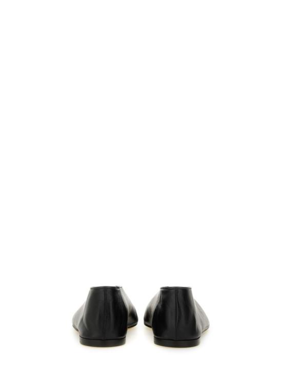 25SS 모스키노 플랫 슈즈 MA11010C1M MA0000 Black - MOSCHINO