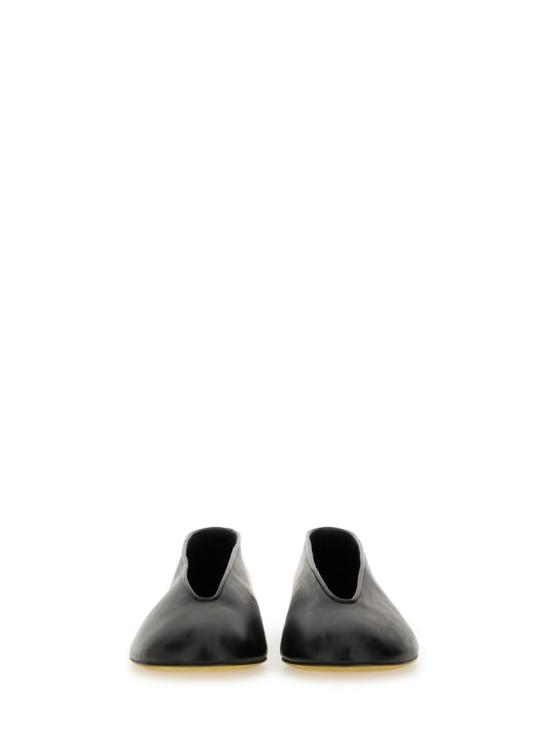 25SS 모스키노 플랫 슈즈 MA11010C1M MA0000 Black - MOSCHINO