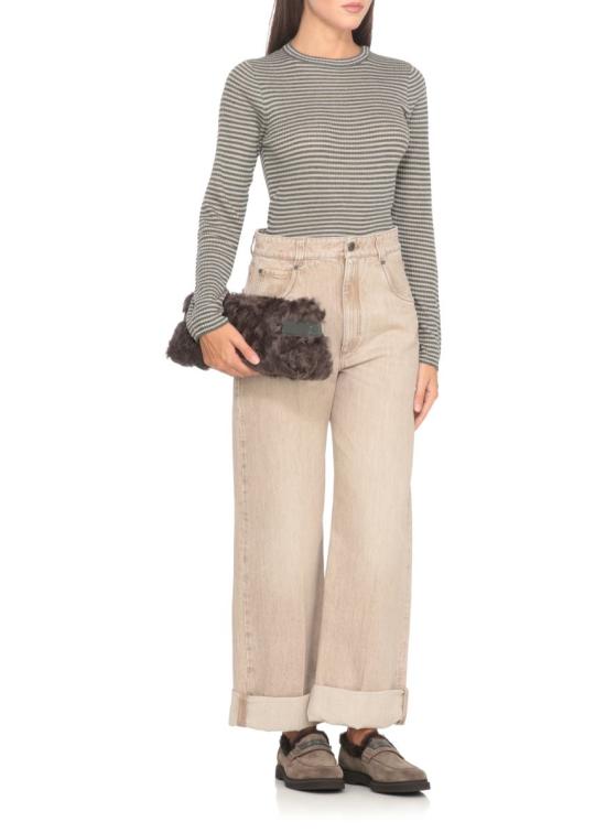 25FW 브루넬로 쿠치넬리 클러치/파우치 MBCKD2746C4408 BROWN - BRUNELLO CUCINELLI