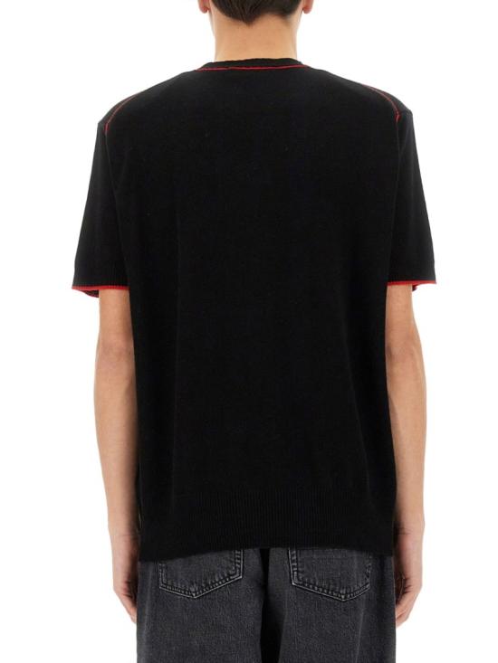 25SS 비비안웨스트우드 반팔 티셔츠 27010013 Y0037N401 Black - VIVIENNE WESTWOOD