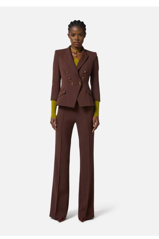 25FW 엘리자베타프랜치 자켓 GI17456E2EA3 BROWN - ELISABETTA FRANCHI