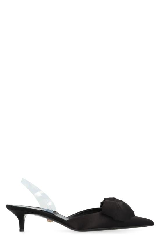 24FW 베르사체 힐/펌프스 10154241A08415 1B00V Black