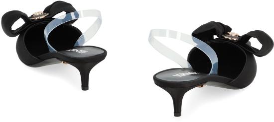 24FW 베르사체 힐/펌프스 10154241A08415 1B00V Black - VERSACE