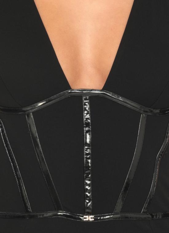 25FW 엘리자베타프랜치 원피스 AB88157E2110 Black - ELISABETTA FRANCHI