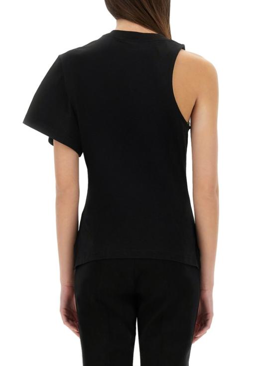  쿠레쥬 반팔 티셔츠 225JTS201 JS01079999 Black - COURREGES