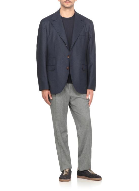 25FW 브루넬로 쿠치넬리 수트 자켓 ME2267BTDC396 BLUE - BRUNELLO CUCINELLI