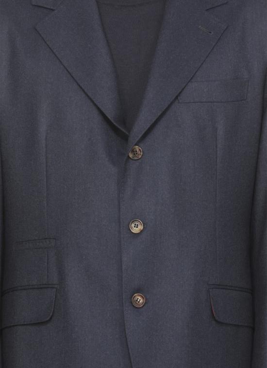 25FW 브루넬로 쿠치넬리 수트 자켓 ME2267BTDC396 BLUE - BRUNELLO CUCINELLI