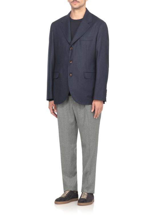 25FW 브루넬로 쿠치넬리 수트 자켓 ME2267BTDC396 BLUE - BRUNELLO CUCINELLI