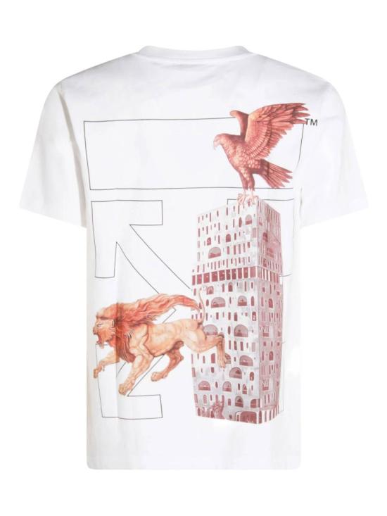 25FW 오프화이트 반팔 티셔츠 OMAA027F25JER0020110 WHITE - OFF WHITE