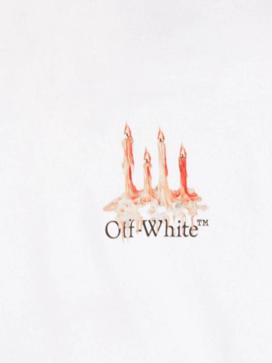25FW 오프화이트 반팔 티셔츠 OMAA027F25JER0020110 WHITE - OFF WHITE