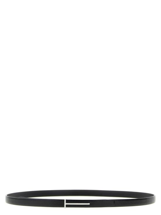  톰포드 가죽 벨트 TB320LGO033S1N001 Black