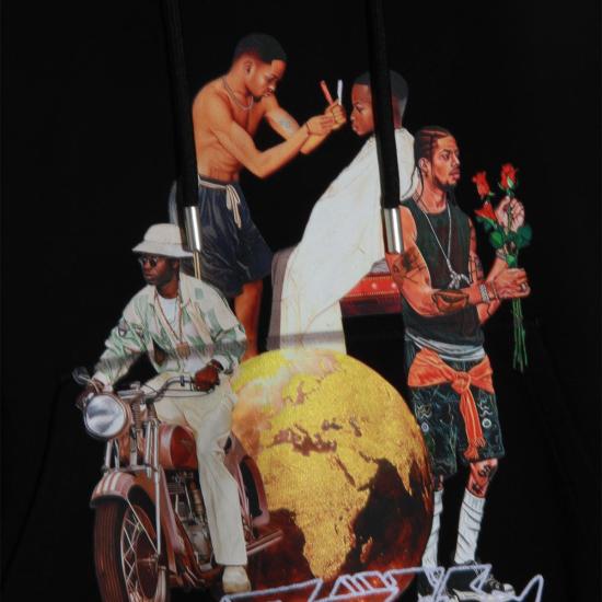 25FW 오프화이트 스웨터 OMBB118F25FLE0011001 Black - OFF WHITE