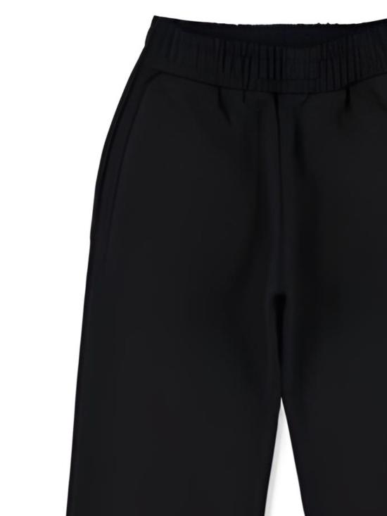 25FW [키즈] 오프화이트 트레이닝/조거 팬츠 OGCH00AF25FLE001 1001 BLACK WHITE - OFF WHITE