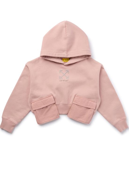 25FW [키즈] 오프화이트 티셔츠 OGBB00BF25FLE001 3B07 ROSE PINK