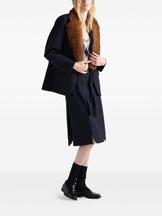 25FW 프라다 미디 스커트 P117ZS OOO 17VZF0008 - PRADA