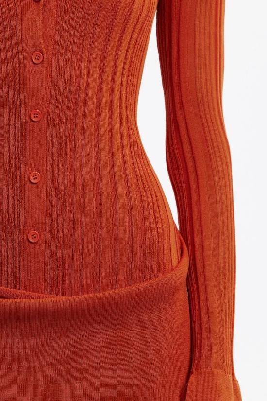  시그니피컨트 아더 숏 원피스 Significant Other Yasmine 미니 드레스 Persimmon - SIGNIFICANT OTHER