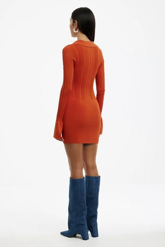  시그니피컨트 아더 숏 원피스 Significant Other Yasmine 미니 드레스 Persimmon - SIGNIFICANT OTHER