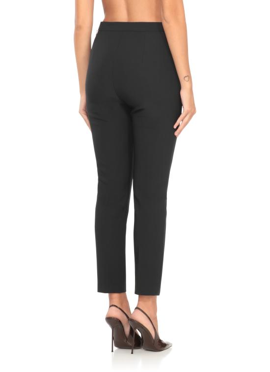 25FW 엘리자베타프랜치 스트레이트 팬츠 PA12056E2 110 Black - ELISABETTA FRANCHI