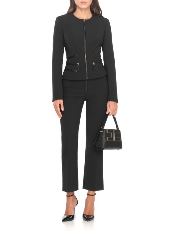 25FW 엘리자베타프랜치 수트 자켓 GI17356E2 110 Black - ELISABETTA FRANCHI