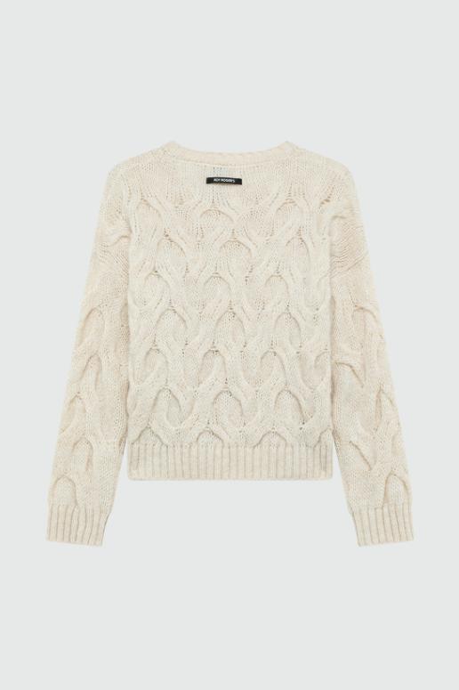 25FW 로이로져스 스웨터 RND90229 CP02 0021 Beige - ROY ROGER'S