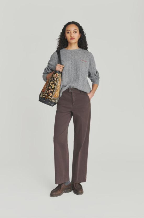 25FW 로이로져스 스트레이트 팬츠 RND041 P403 0112 0241 Brown - ROY ROGER'S