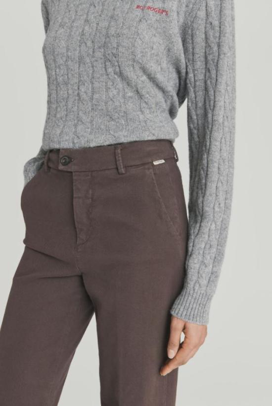 25FW 로이로져스 스트레이트 팬츠 RND041 P403 0112 0241 Brown - ROY ROGER'S