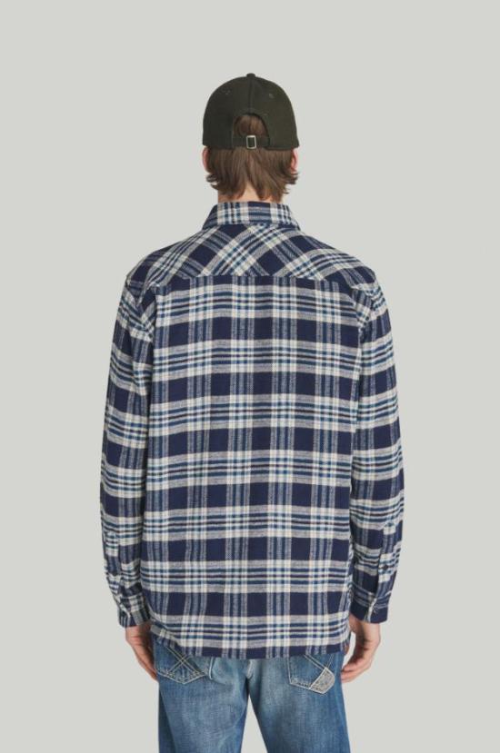 25FW 로이로져스 긴팔 셔츠 RRU90059 CQ19 1510 0001 Blue - ROY ROGER'S