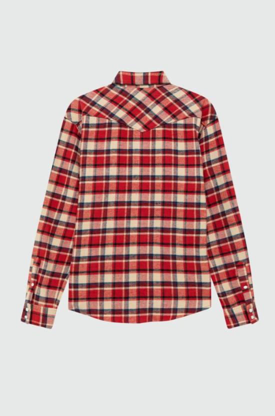 25FW 로이로져스 긴팔 셔츠 RRU148 CQ19 1510 0159 Red - ROY ROGER'S