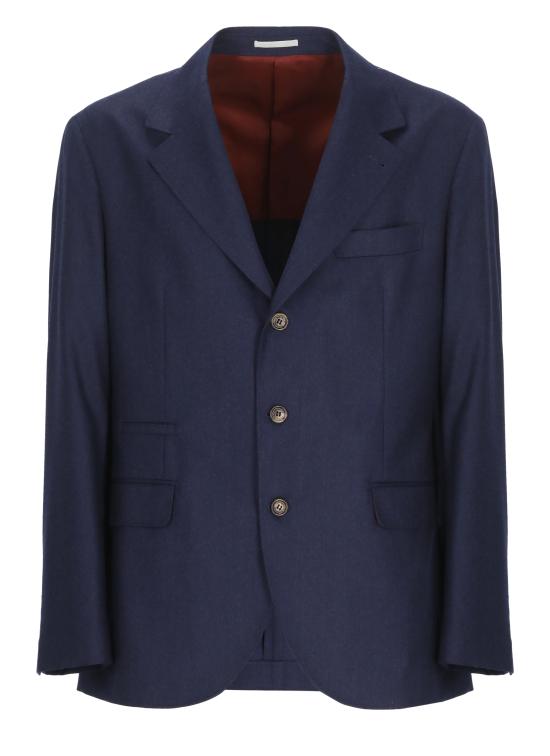 25FW 브루넬로 쿠치넬리 수트 자켓 ME2267BTD C396 Blue