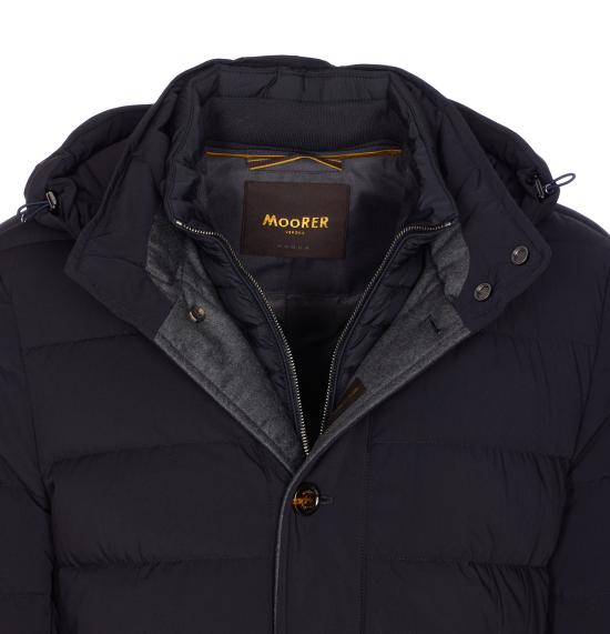25FW 무레르 롱패딩 CALANDRI KNU0402 Blue - MOORER