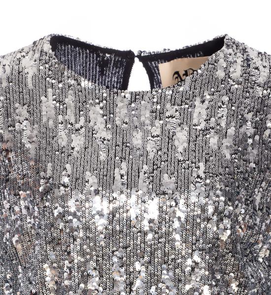 25FW 아니예 바이 긴팔 티셔츠 181509 01986 Silver - ANIYE BY