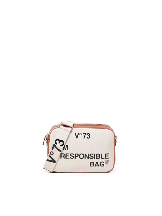 25FW 브이73 크로스백 73BS6AF04 RESPONSIBILITY BISNATURALE CUO Natural tan - V73