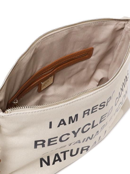 25FW 브이73 클러치/파우치 73BE7V1568 RESPONSIBILITY BEAUTNATURALE C White - V73