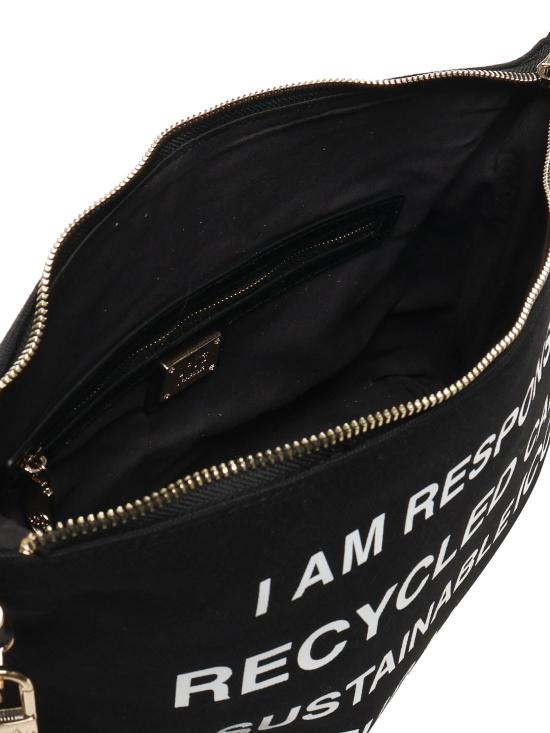 25FW 브이73 클러치/파우치 73BE7V1568 RESPONSIBILITY BEAUTNERO BIANC Black - V73