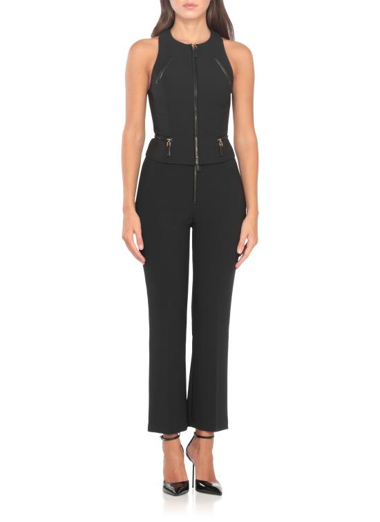 25FW 엘리자베타프랜치 민소매 티셔츠 TO03756E2 110 Black - ELISABETTA FRANCHI