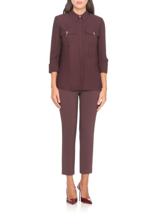 25FW 엘리자베타프랜치 셔츠 CA12256E2 EA4 Bordeaux - ELISABETTA FRANCHI