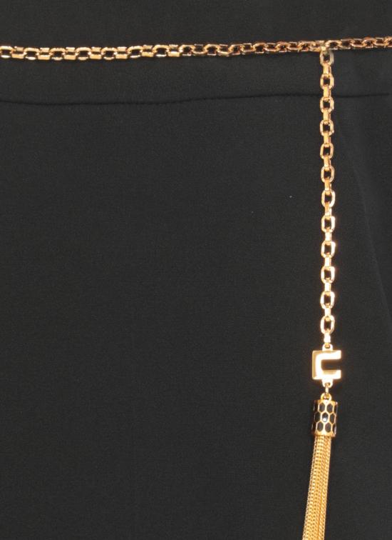 25FW 엘리자베타프랜치 숏팬츠 SH01757E2 110 Black - ELISABETTA FRANCHI